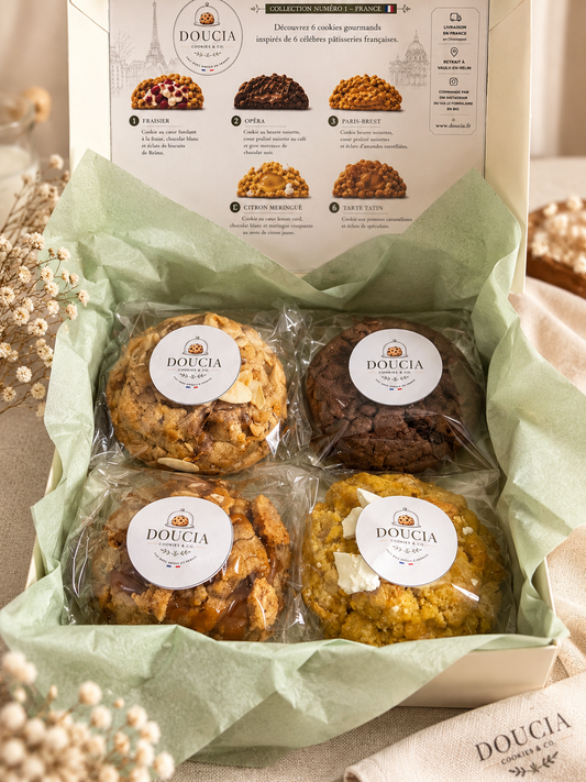 Boîte cadeau 4 cookies